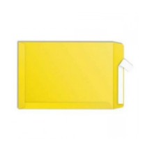 Enveloppe pochette jaune soleil 229x324 par 50