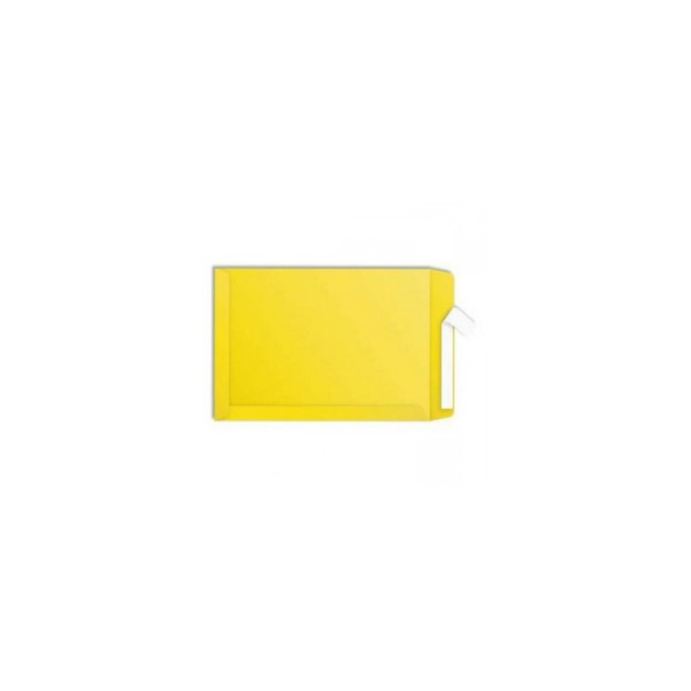 Enveloppe pochette jaune soleil 229x324 par 50