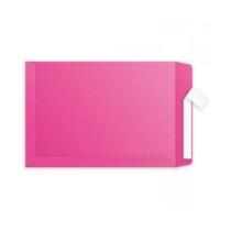 Enveloppe pochette rose fuschia 229x324 par 50