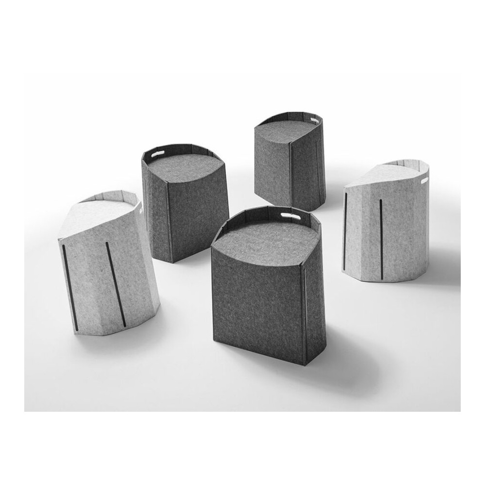 Tabouret en feutre PET MUVIT Seat