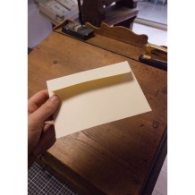 50 enveloppes C6 coloris ivoire 114 x 162 mm