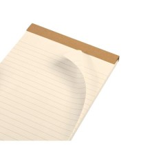 Bloc entoilé A5 Clairefontaine 140 pages lignées détachables