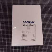 Ramette 250 feuilles papier à dessin A4 160g Canson – C400033328