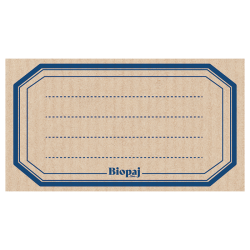 Sachet 12 étiquettes "écolier" 45 x 80 mm