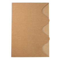 Pochettes A4 en carton rigide ondulé par 5