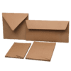 Enveloppes kraft 120g, plusieurs formats