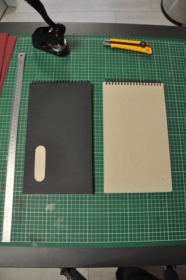 Carnet kraft fait main