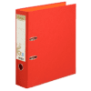 Classeur à levier coloris rouge, dos de 80mm