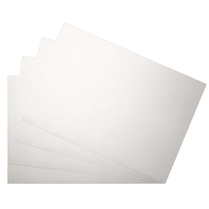 Papier recyclé blanc