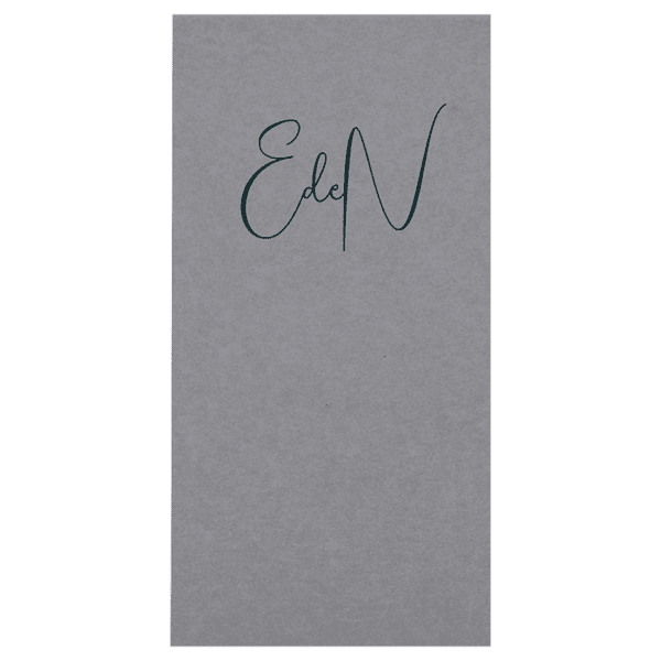 Bloc-notes 165 x 85 mm 100 pages papier ombre (gris)
