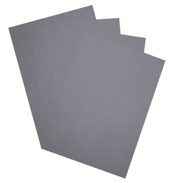 50 feuilles - papier Ombre - 110g - Gris