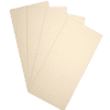 50 cartes de correspondance 210x99 ocre (ivoire)