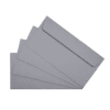 50 enveloppes grises 110 x 220 mm