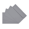 50 enveloppes grises 114 x 162 mm