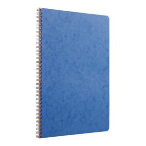 Cahier à spirale bleu A4 Age Bag Clairefontaine CAH1454
