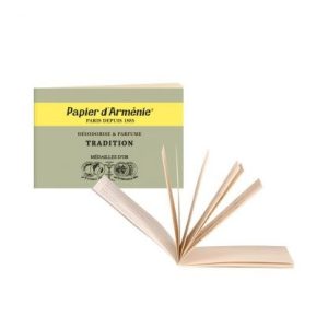 Papier d'arménie carnet 36 bandelettes
